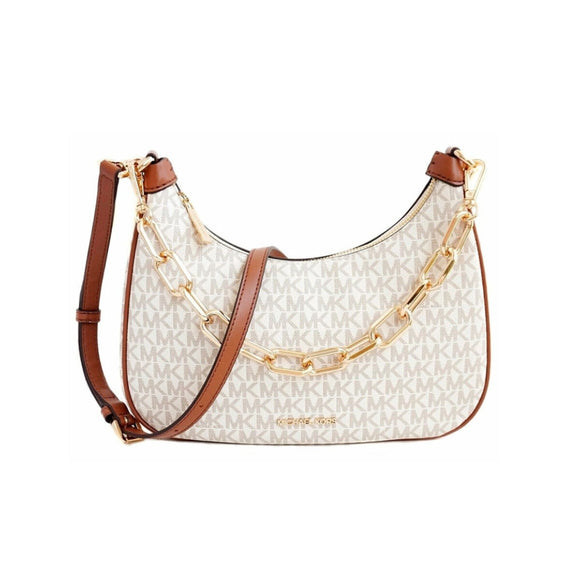 Women's Handbag Michael Kors CORA-VANILLA Grey 27 x 21 x 7 cm-0