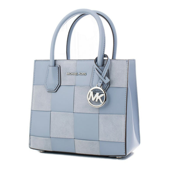 Women's Handbag Michael Kors 35S2SM9M6S-PALE-BLU-MLT Blue 22 x 19 x 10 cm-0