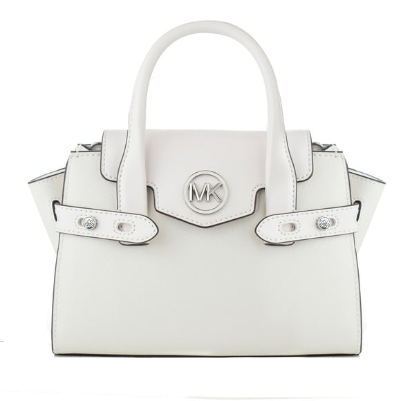 Women's Handbag Michael Kors 35S2SNMS5L-OPTIC-WHITE White 22 x 16 x 10 cm-0