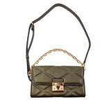 Women's Handbag Michael Kors Serena Green 25 x 15 x 4 cm-0