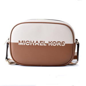 Shoulder Bag Michael Kors JET SET TRAVEL Brown 22 x 15 x 6 cm-0