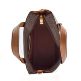 Women's Handbag Michael Kors Pratt Brown 18 x 18 x 10 cm-1
