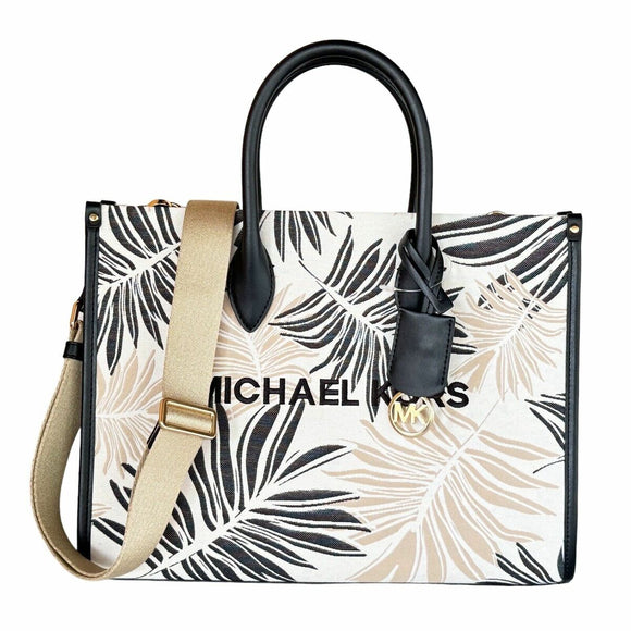 Women's Handbag Michael Kors MIRELLA-BLACK-MULTI Multicolour 36 x 27 x 12 cm-0