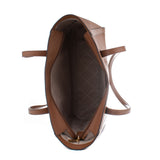 Shoulder Bag Michael Kors Leida Brown 34 x 29 x 12 cm-1