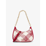 Michael Kors Hand Bag CORA Red Canvas 23 x 12 8 cm