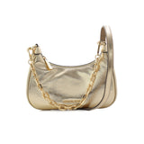 Women's Handbag Michael Kors Cora Golden 24 x 12 x 7 cm-0