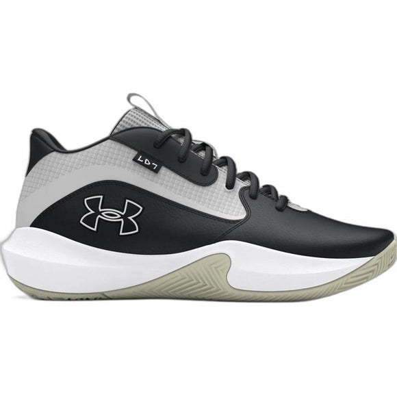 Basketball Shoes for Adults Under Armour Lockdown 7 Black-0