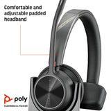 Headphones Poly 77Y96AA Black-1
