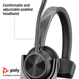 Headphones Poly 77Y97AA Black-4