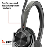 Headphones Poly 77Z31AA Black-3
