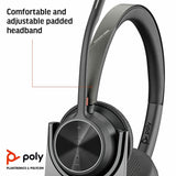 Headphones Poly 77Z31AA Black-2
