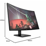 Gaming Monitor HP 780K6E9#ABB Quad HD 32"-10