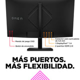 Gaming Monitor HP 780K6E9#ABB Quad HD 32"-55