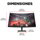 Gaming Monitor HP 780K6E9#ABB Quad HD 32"-51