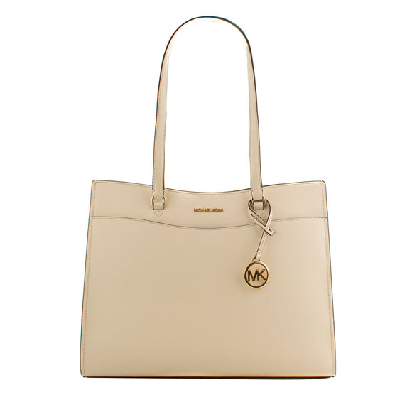 Shoulder Bag Michael Kors 35F4GTVT9L-LT-CREAM Beige 37 x 28 x 12 cm-0