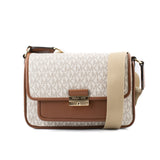 Shoulder Bag Michael Kors Bradshaw Beige 24 x 17 x 10 cm-0