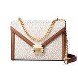 Shoulder Bag Michael Kors Whitney Beige 24 x 18 x 8 cm-0