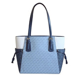 Shoulder Bag Michael Kors VOYAGER Blue 30 x 29 x 15 cm-2