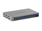 Netgear Managed Switch XS516TM L2/L3/L4 VLAN QoS ACLs Static Routing Web GUI SNMP