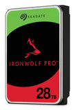 Seagate IronWolf Pro 28TB HDD, 7200 RPM, 512 MB Cache, SATA III