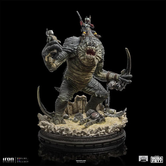 Iron Studios statue Star Wars - Boba Fett & Rancor, scale 1:20 - 38 cm-0