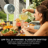 Freestanding Fan Shark White-16