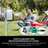 Freestanding Fan Shark White-12