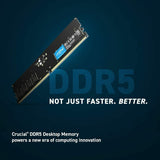 RAM Memory Crucial CT8G56C46U5 8 GB DDR5 SDRAM DDR5 5600 MHz-5