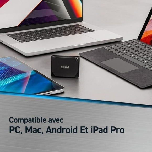 External Hard Drive Crucial X10 Pro Black 1 TB SSD-10