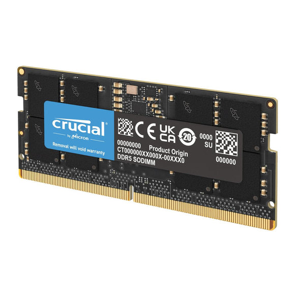 Crucial DDR5-5600 64GB SODIMM CL46 (16Gbit)-0