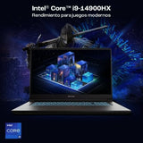 Laptop PcCom Revolt 4070 17,3" 32 GB RAM 1 TB SSD Nvidia Geforce RTX 4070-4