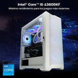 Desktop PC PcCom PCC-IMP3-13600KF-4070W-WHT i5-13600KF 32 GB RAM 1 TB SSD Nvidia Geforce RTX 4070-2