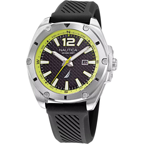 Men's Watch Nautica NAPTCS222 Black (Ø 44 mm)-0