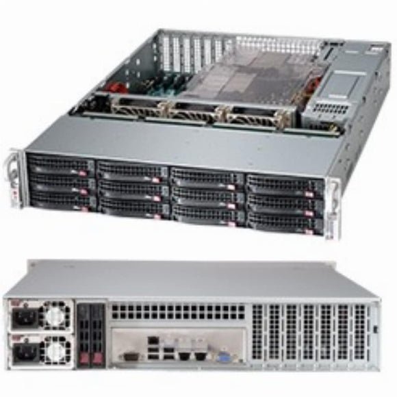 Supermicro SuperChassis CSE-826BAC4-R920LPB 2U Rack Mount 920W Power Supply Black-0