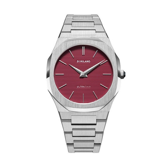 Men's Watch D1 Milano ULTRA THIN BORDEAUX - RE-STYLE EDITION (Ø 40 mm)-0