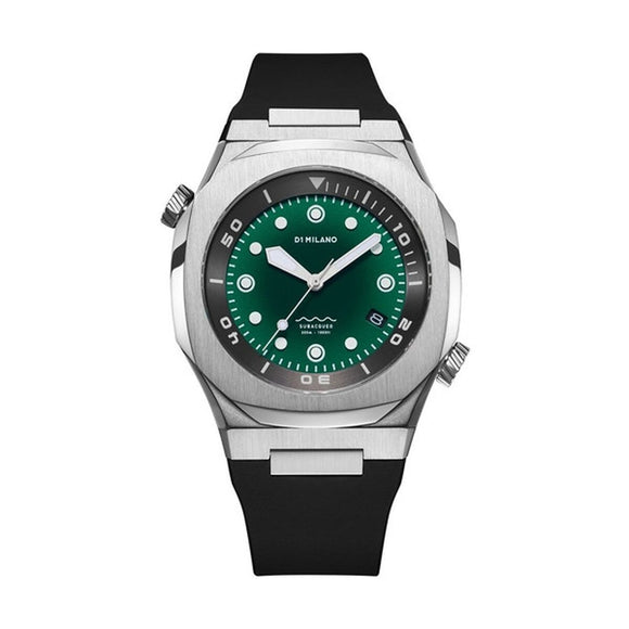 Men's Watch D1 Milano DEEP GREEN (Ø 43,5 mm)-0