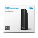 External Hard Drive Western Digital WD Elements Desktop 4 TB HDD-4