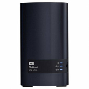 NAS Network Storage Western Digital My Cloud EX2 Ultra  Black Marvell ARMADA 385-0