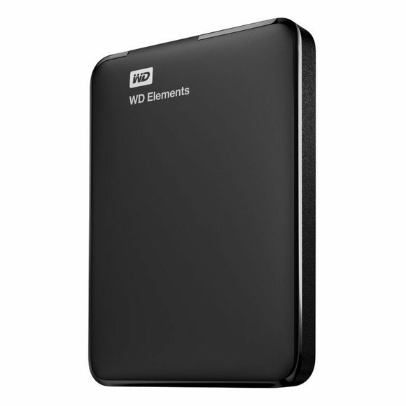 External Hard Drive Western Digital WD Elements Portable 4 TB HDD-0