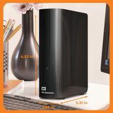 External Hard Drive Western Digital Elements Desktop Black 22 TB-12