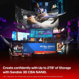 Hard Drive Western Digital WDS100T5B0E 1 TB SSD-4