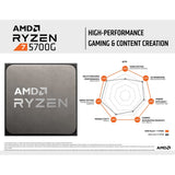 Processor AMD 5700G AMD Ryzen 7 5700G AMD AM4 16 MB 4.6 GHz-10