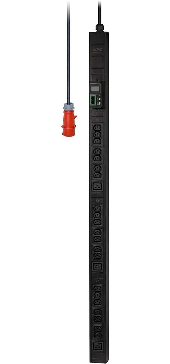 APC EASY PDU, METERED, ZERO U, 11 KW, 230V, (21) C13 & (3) C19?IEC309-0