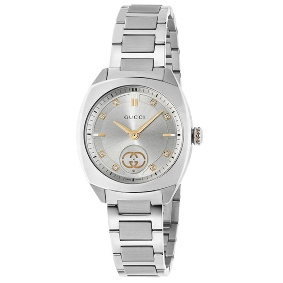 Ladies' Watch Gucci YA142510 Silver-0