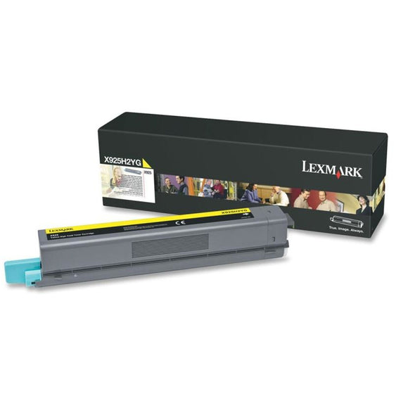 Original Toner Lexmark X925H2YG Yellow-0