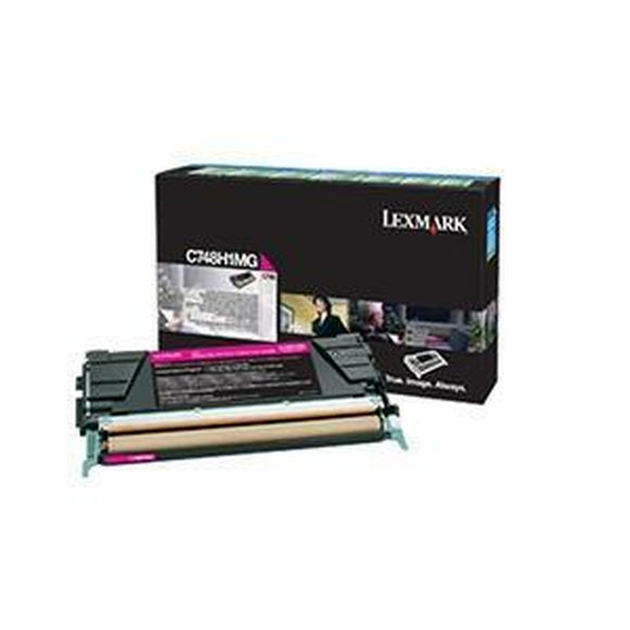 Original Toner Lexmark C748H1MG Black Magenta-0