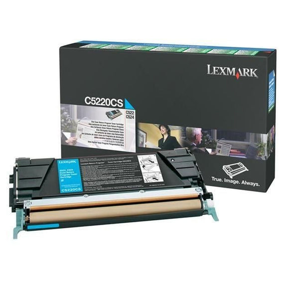 Original Toner Lexmark C5220CS Cyan-0