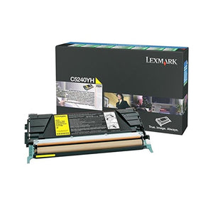 Original Toner Lexmark C5240YH Yellow Black/Yellow-0