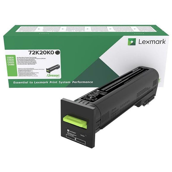 Toner Lexmark 72K20K0 Black-0