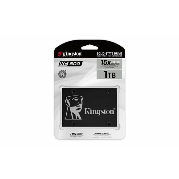 Hard Drive Kingston KC600 1 TB SSD-0